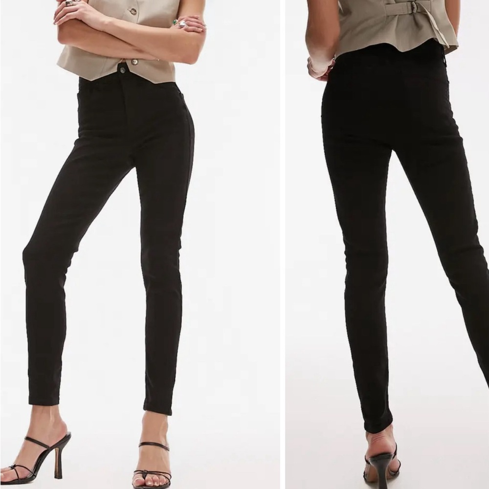 Topshop Women’s Jamie Black Jeans